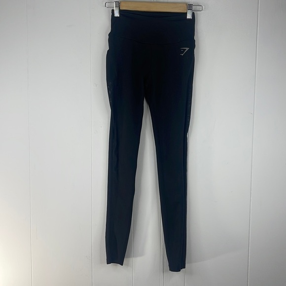Gymshark Dry Mesh Side Pockets Leggings Size XS - Picture 3 of 9